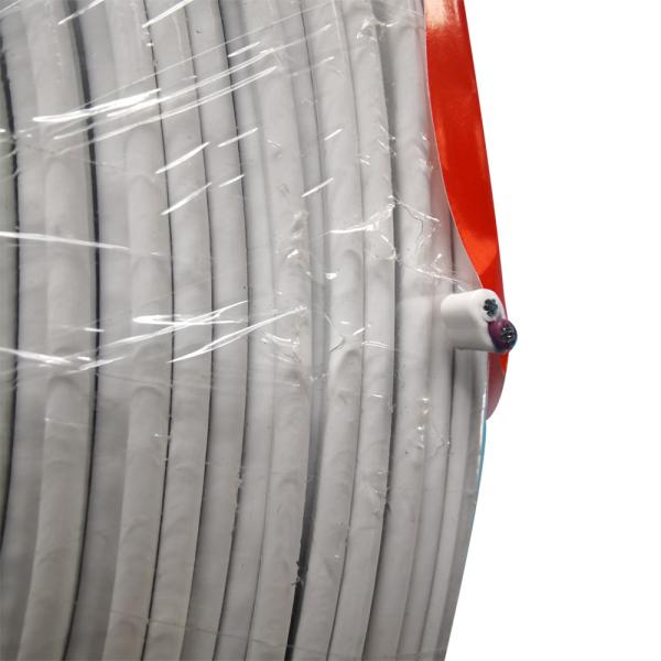 Tipo cabo do fio K da extensão do par termoelétrico do silicone da fibra de vidro da compensação do PVC