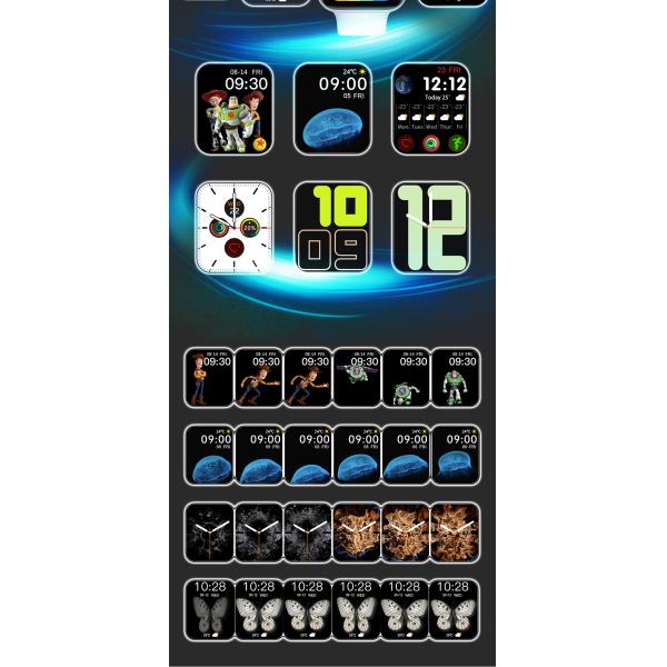 IWO MC57 180MAH 1,57 поручать монитора 2hours тарифа сердца шкалы дюйма