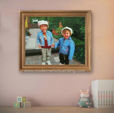 Wall Art Bedroom Decor Oil Painting Family Portrait On Canvas