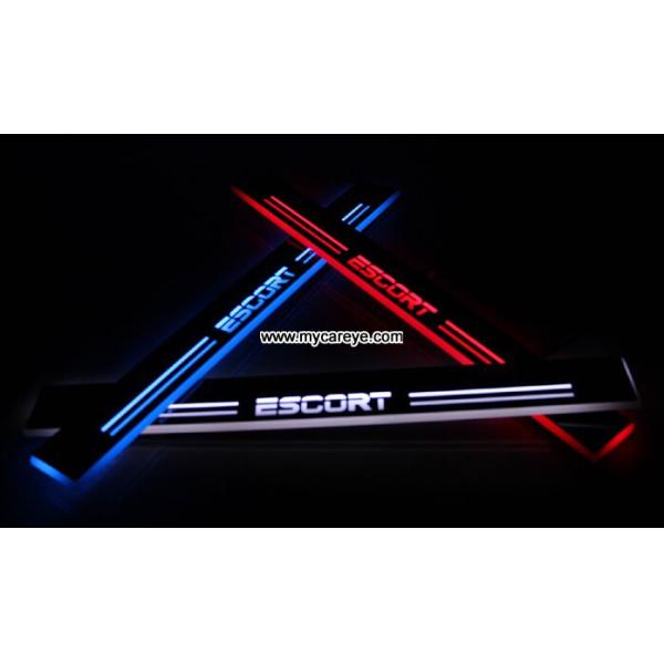 Ford Escort Scuff Plate LED Light Bar Car Door Scuff Plate aftermarket