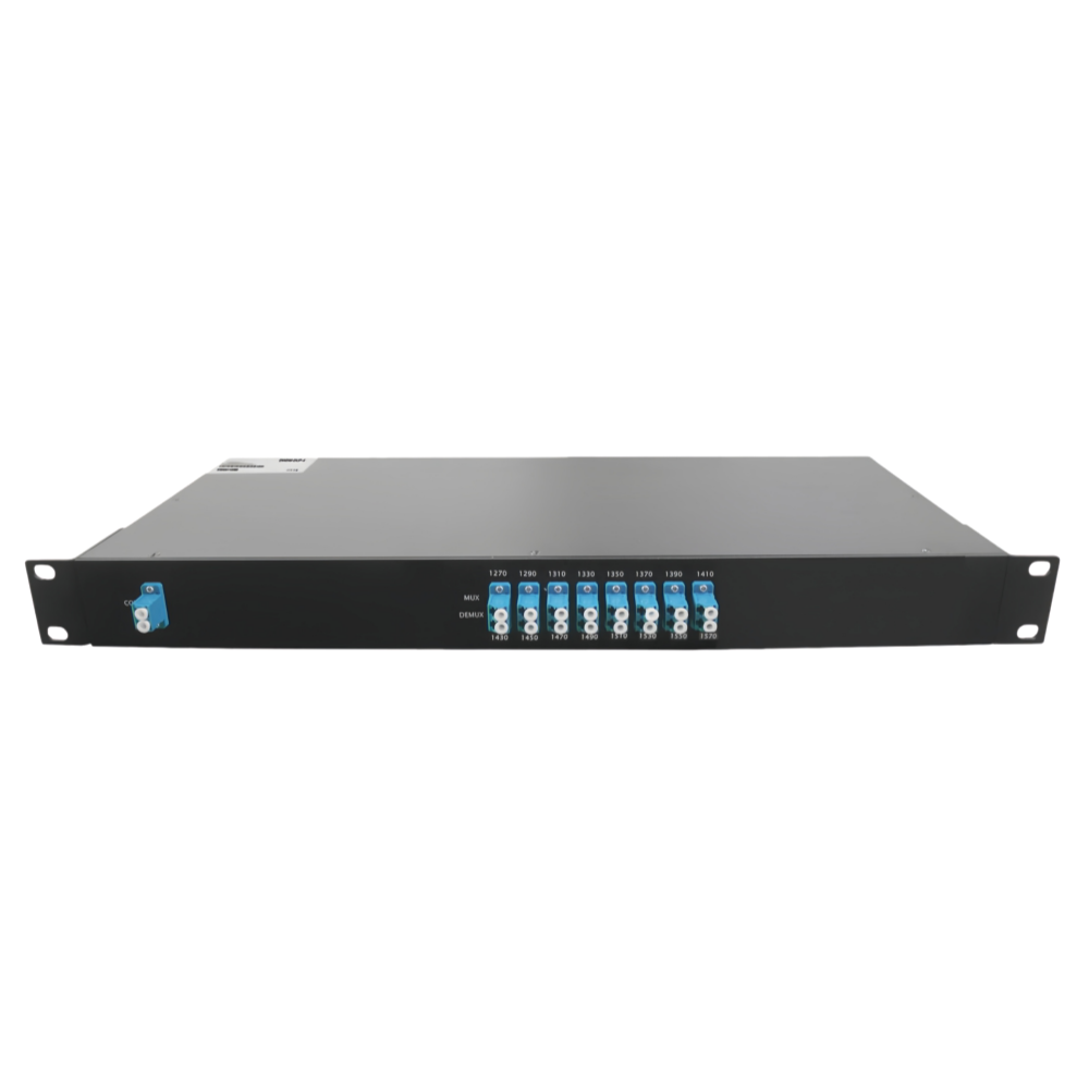 CWDM optional channel Mux and Demux 1U rack type Duplex 1270 to 1570nm LC UPC connectors