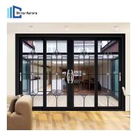 Puerta corredera de aleación de aluminio de marco estrecho simple de Navia insonorizado