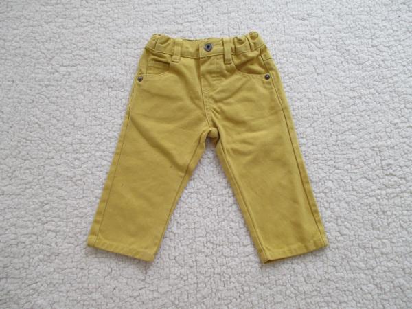 Cotton Fleece Baby Boy Dress Pants 2 x 2 Yarn Dyed Fashion Rib Waistband