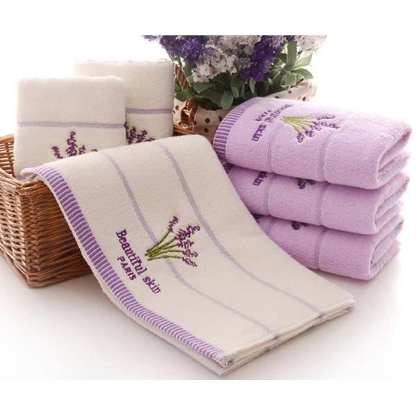 Comfortable Plain Weave Soft Face Towels Decorative With Digital Printing