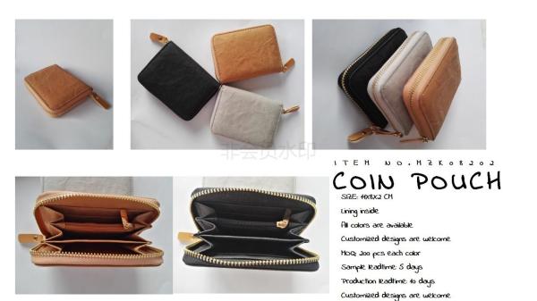 ECO-Friendly washable kraft paper cosmetic bag, makeup bag, coin bag, coin pouch
