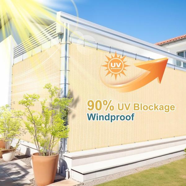 Heavy Duty Screen Fence Private Garden High Quality Fence Screen/balcony Screen Privacy Fence Cover Polyethylene