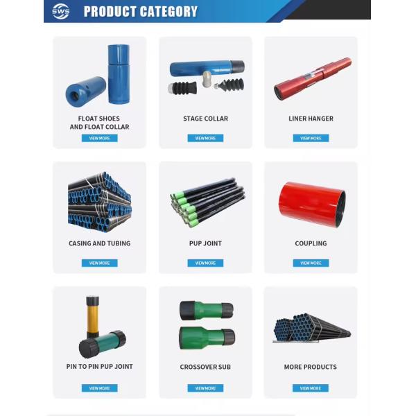 Api 5,59 мм Толщина стены Нефтяное и газовое месторождение Цементирующее соединение с M65 BTC