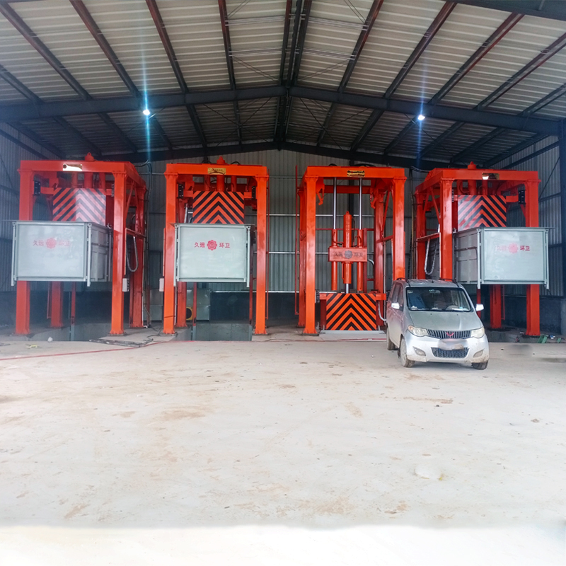 Waste Treatment Station Equipment , Municipal Solid Garbage Sorting Recycling Processing Plant Machinery Manufacturer