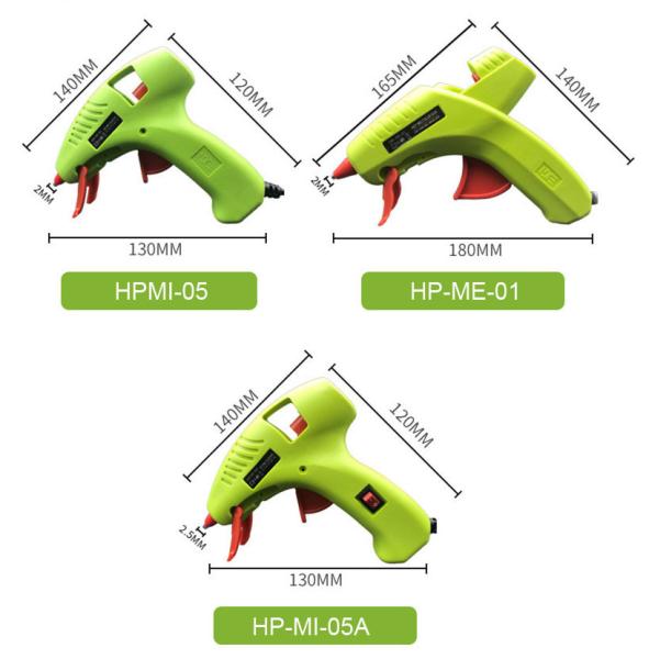 Electric Anti-drip Hot Melt Glue Gun Mini 7mm 11mm wtih Stands for kids Children hobbies DIY material tools UL ROHS PSE