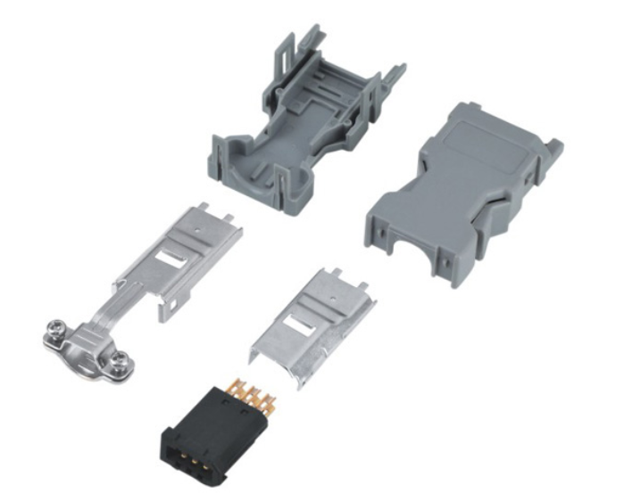 Panasonic A5A6 Servo Motor Connector X5 Plug with 1000V Voltage Rating and Silver Gold Plated Contacts for Industrial Automation