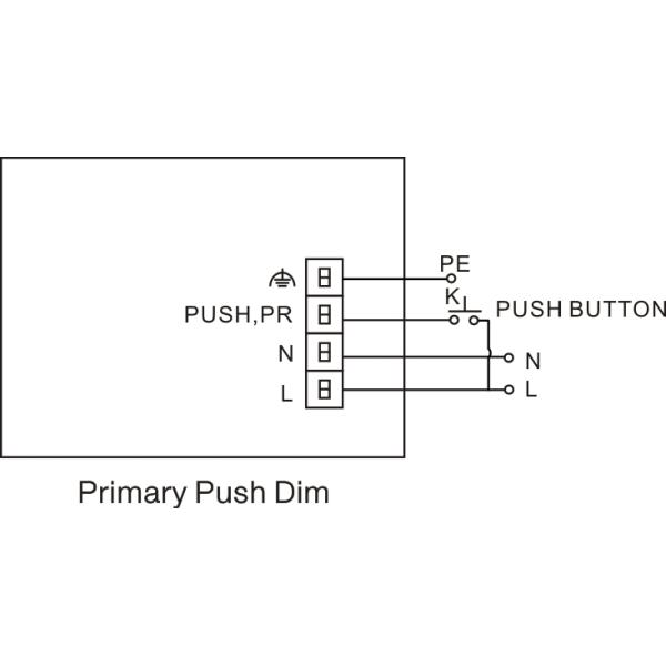 1 водитель СИД нажима 1-10V Dimmable × 75W, постоянн напряжение тока PWM затемняя водителя СИД