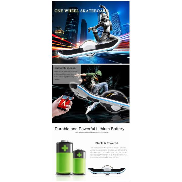 Self Balancing One Wheel Electric Unicycle Hoverboard Electric Scooter For Adults