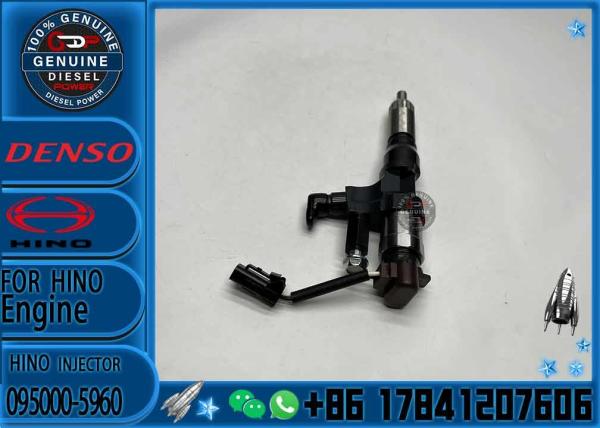 Common Rail Injector 095000-5960 For HINO J07E J08 23670-E0301  095000-6592 095000-6593 095000-6602