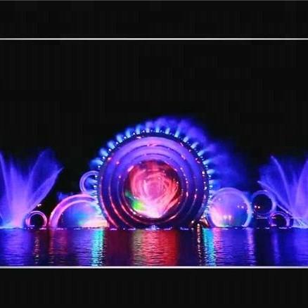 Floating Garden Musical Fountain High Spray Hotel Signal Control