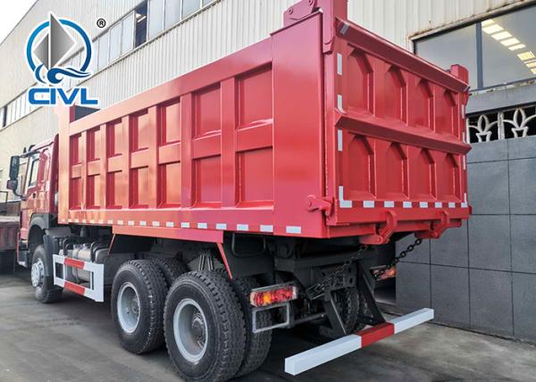 Diesel Euro II Engine Heavy Duty Dump Truck 6X4 Tipper Truck Sand Transport Vehicle Wheelbase (Mm)3825+1350 Good Price