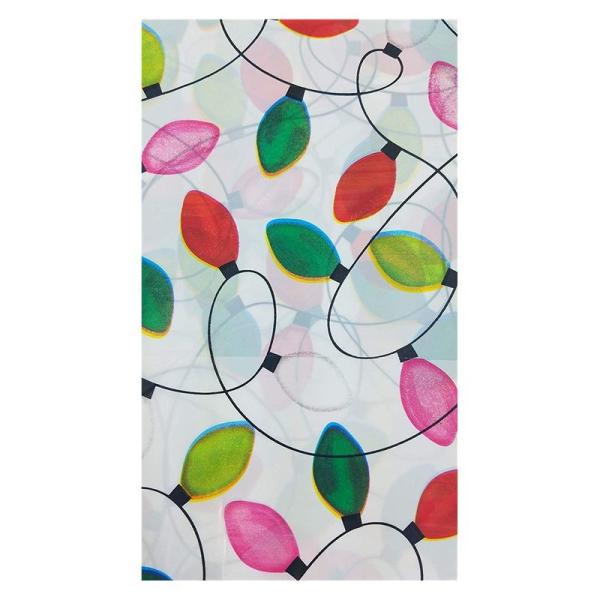 Customized Colorful Plastic Gift Wrap Bags , Jumbo Christmas Sacks