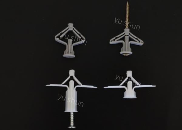 Expandable Butterfly Plastic Wall Plug Screw Oem