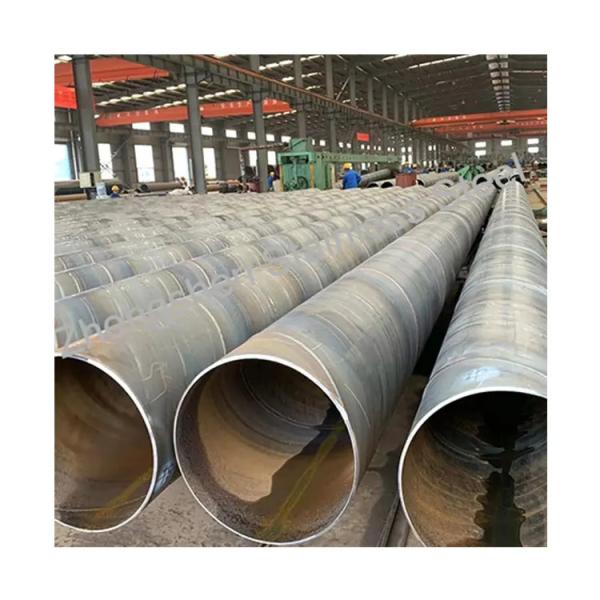 Q235 Q345 Tubos de aço carbono e aço galvanizado em espiral