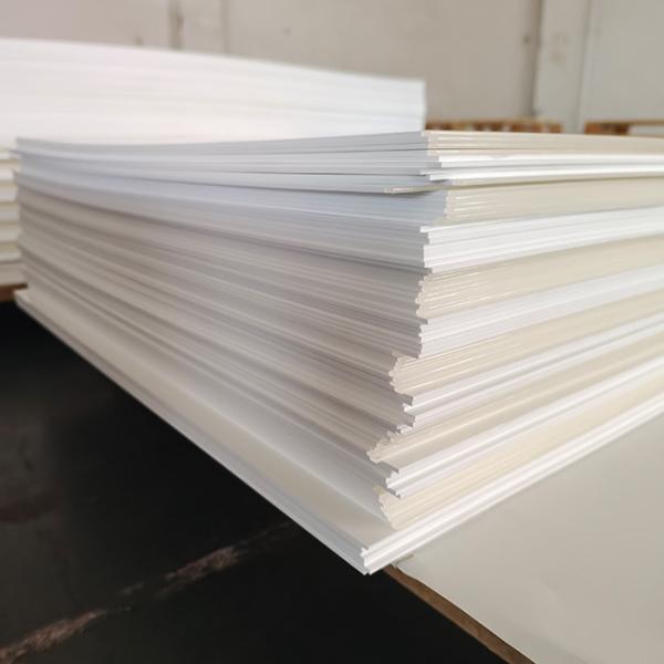 feuille acrylique 3mm blanche de la fonte PMMA de 2.8mm pour la baignoire