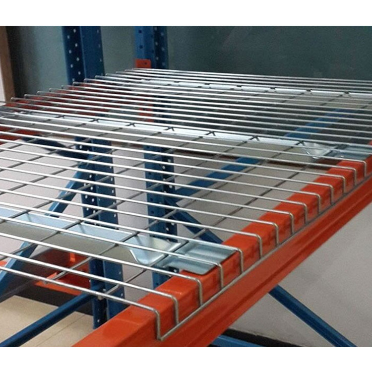 Muliti Lever Structure Galvanized Metal Waterfall Pallet Rack for Heavy Duty Storage