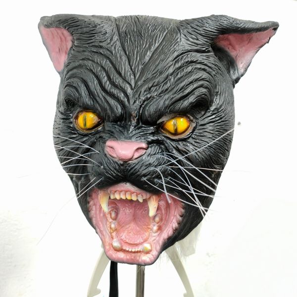 Latex Material Halloween Mask with One Size Fit Most for Horror Fantasy Characters