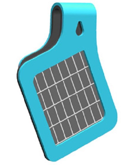 The Moistureproof Emergency Solar Battery Charger Or Mobile Charger