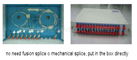 микро- разъем LSZH G657A 1M SC/APC Splitter 900um PLC оптического волокна 2x32