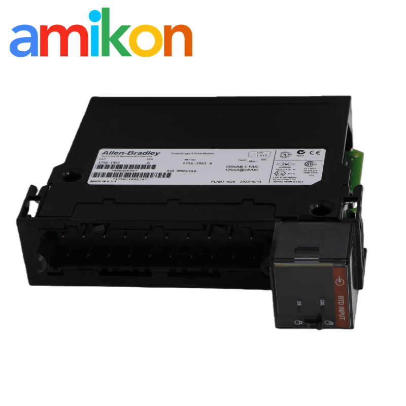 Módulo RTD ControlLogix Allen Bradley 1756-IR6I de 16 bits de resolución con 6 entradas RTD aisladas