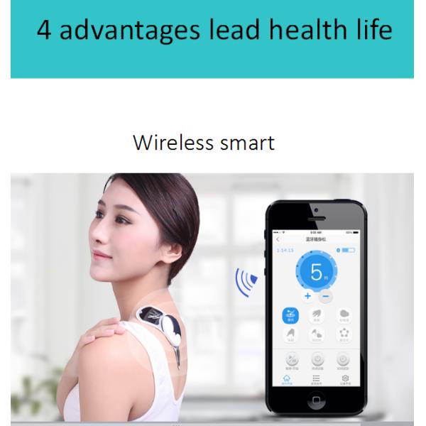 Rechargeable Quantum Sub Health Analyzer Bluetooth Massager With Six Modes , BH-36