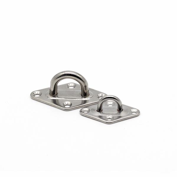 New Stainless Steel Eye Plate Locks Marine Eye Plates 316 304  Corrosion Resistance