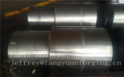 42CrMo4 SCM440 AISI 4140 Alloy Steel Forged Shaft Blanks Quenching And Tempering Rough Machining