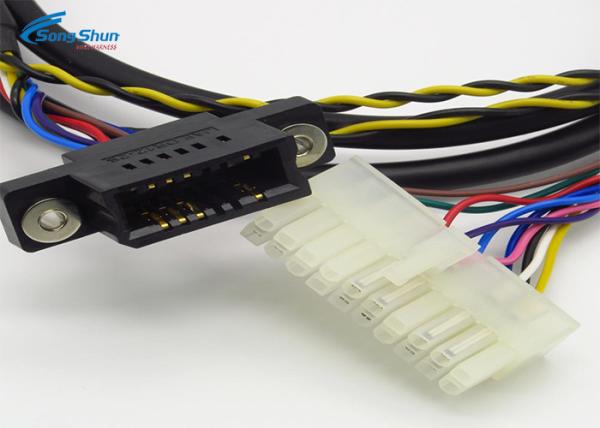 4.2mm Connector Custom Made Wiring Harness , Industrial Electronic Wiring Harness