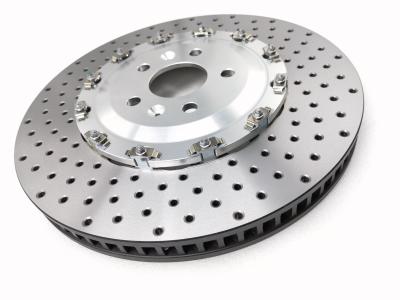 disco perfurado furado roda 405*34mm Grey Cast Iron HT250 do freio de 21in