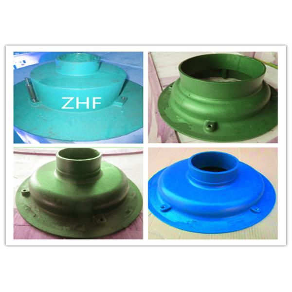 Blue Cast Iron Floor Drain Heavy Duty Couplings Assembled With Plastic Plug