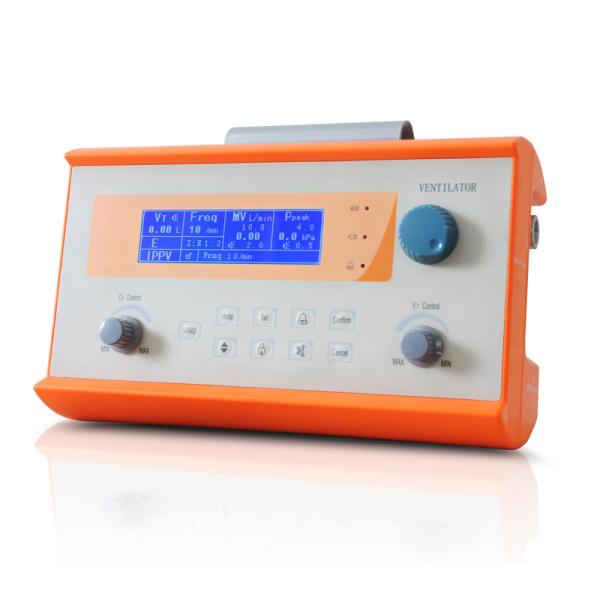 Portable Ventilator For ICU, Emergency Department & Hospital Transport With PEEP, CPAP & FiO2 Modes 