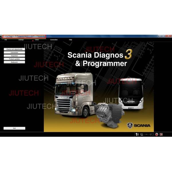 Блок развертки  D630 Scania Vci2 диагностический для двигателя морской индустрии