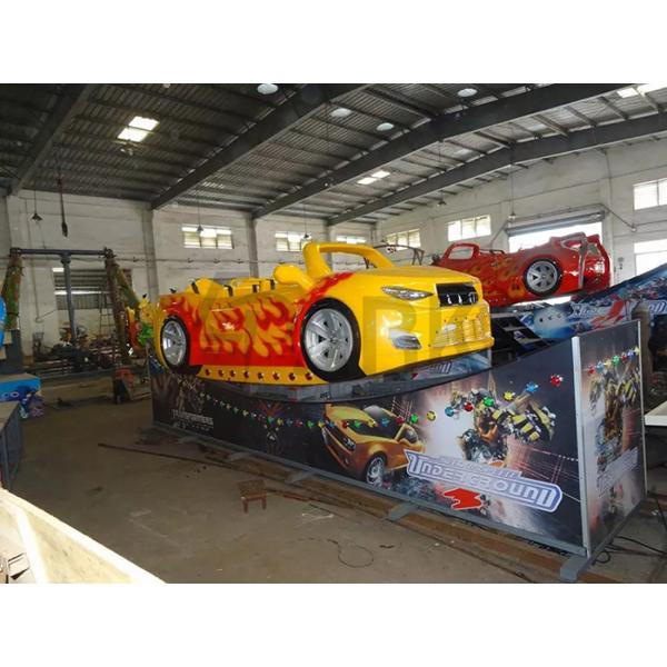 380V Commercial Kiddy Ride Machine , Cool Seacrest County Racing Car Simulator