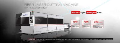 Carbon Steel CNC Laser Metal Cutting Machine Automatically 120m/min Rapid Speed