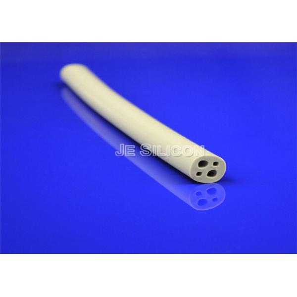 Porous Abnormal Shape Silicone Rubber Strips 100% Food Grade Ozone Resistance