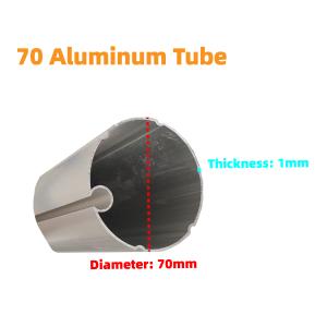 Factory Direct Supply Aluminium Alloy Sunshade Awning Accessories Awning Aluminium Pipe 70mm