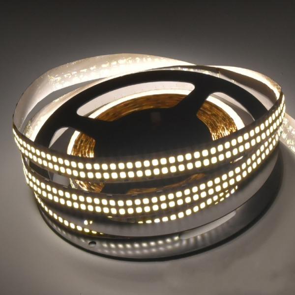 12V 24V SMD2835 самоклеящиеся светодиодные ленты светодиодные прохладные белые ленточные огни