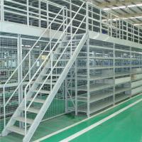 Repositório de piso para armazenamento de plataforma de mezzanine de aço de cantilever de vários níveis 500KG
