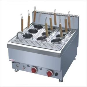 Stainless Steel Commercial Tabletop Nine-Head Noodle Boiler