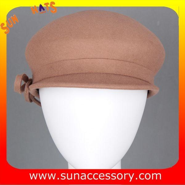9140784 Sun Accessory customized  winner  fashion 100% wool felt Ivy hats, women hats and caps wholesaling