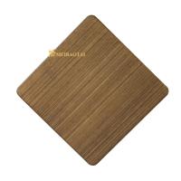 8c PVC Hairline Stainless Steel Sheet Wall Protection LISCO Material