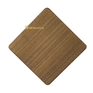 материал предохранения от LISCO стены листа нержавеющей стали волосяного покрова PVC 8c