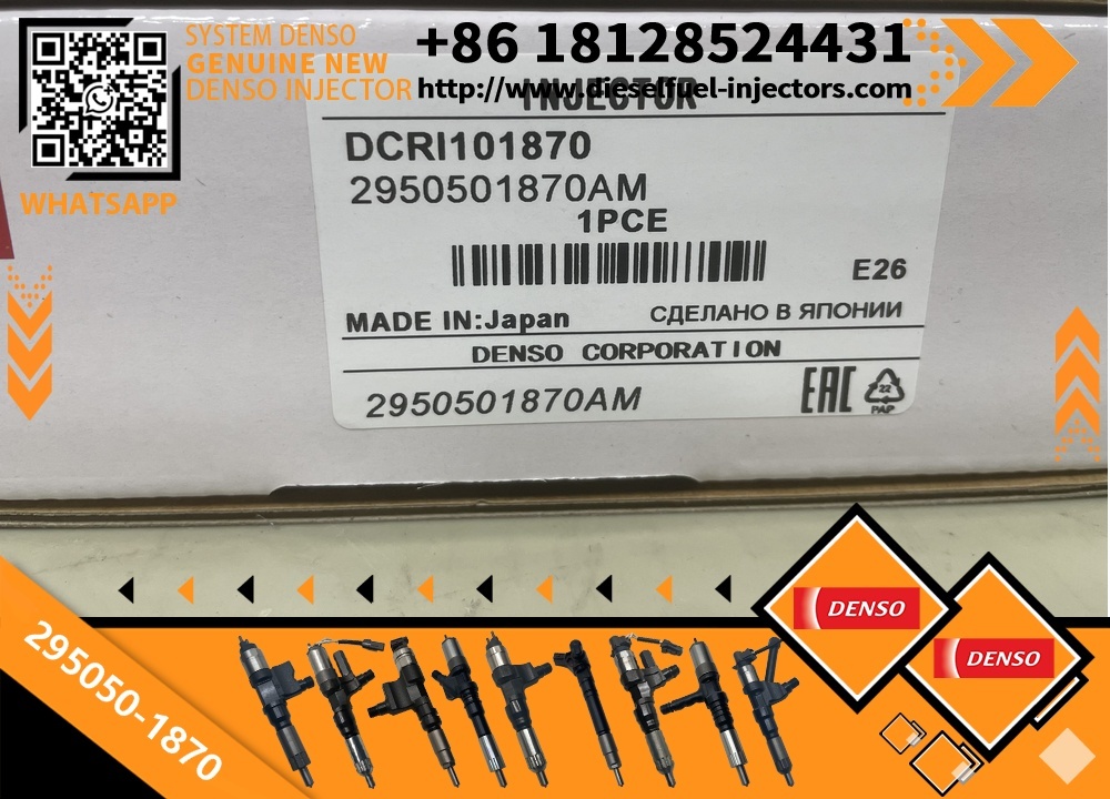 Original 295050-1870 Steel Diesel Car Fuel Injector 8-98259994-0 New