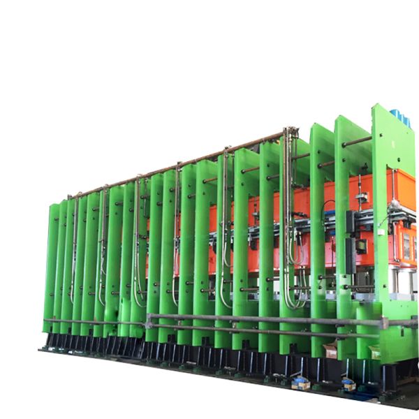 PLC Control Conveyor Belt Vulcanizing Machine with 400mm Cylinder Stroke and Customizable Cooling Cycles