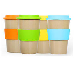 100% Eco-Friendly Rice Husk Cup