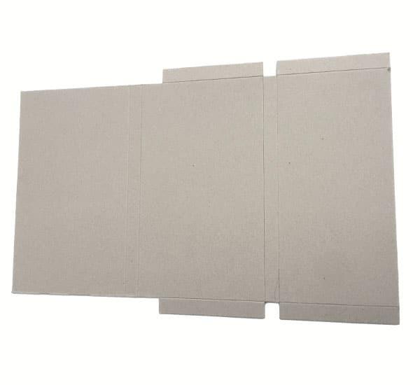 Fabrique vente à chaud papier en mousse d'éponge en carton en couverture rigide boîte de rangement de livre carton gris